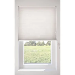 Fenstr Dubbel Plisségordijn Mia Offwhite Lichtdoorlatend