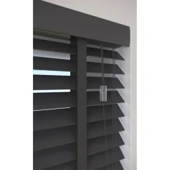 Fenstr Houten Jaloezie Hein Antraciet 50mm