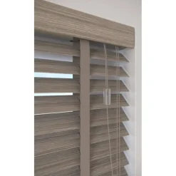 Fenstr Houten Jaloezie Jens Licht Grijs 50mm