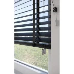 Fenstr Houten Jaloezie Theun Zwart 65mm