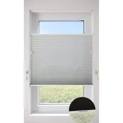 Fenstr Plissé Lise Naturel Lichtdoorlatend
