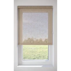 Fenstr Rolgordijn Fem Taupe Transparant