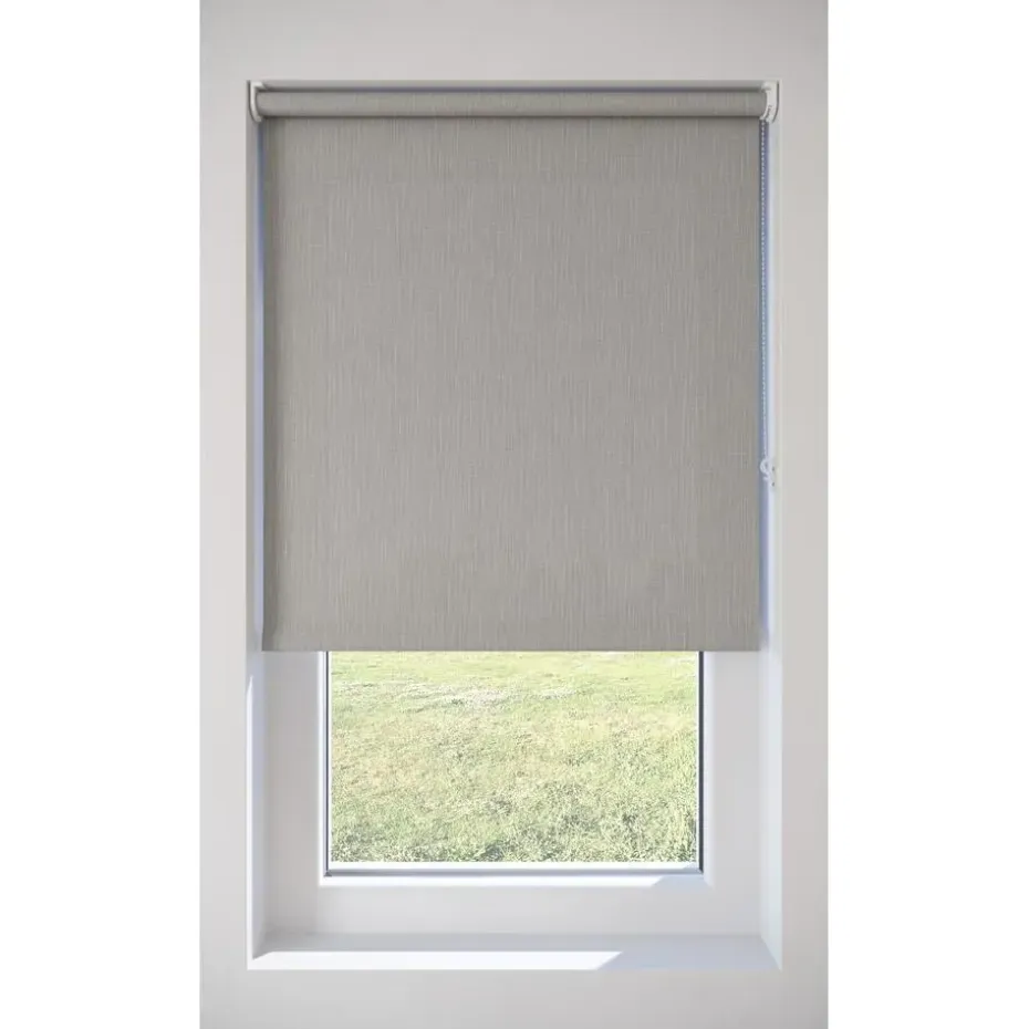 Fenstr Rolgordijn Iris Taupe Lichtdoorlatend