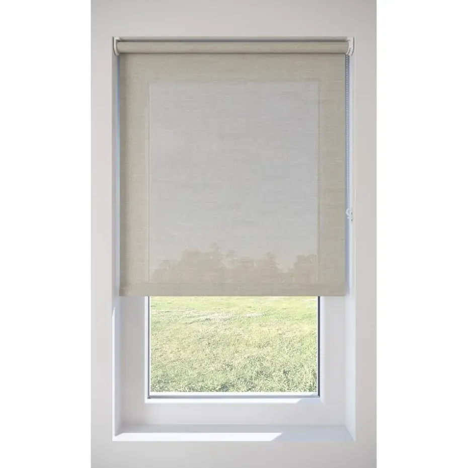 Fenstr Rolgordijn Screen Sam Taupe