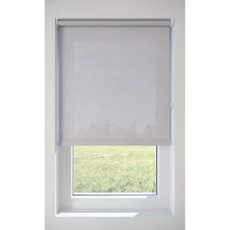 Fenstr Rolgordijn Screen Sep Lichtgrijs