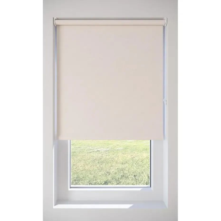 Fenstr Rolgordijn Senna Off-White Lichtdoorlatend