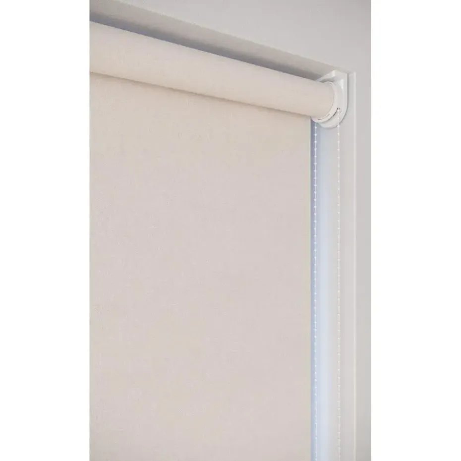 Fenstr Rolgordijn Senna Off-White Lichtdoorlatend