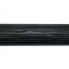 Gordijnroede 200cm Zwart Hout Ø28mm