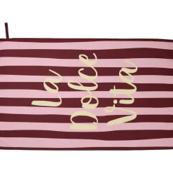 Handdoek Dolce Vita Burgundy - 110x175 cm
