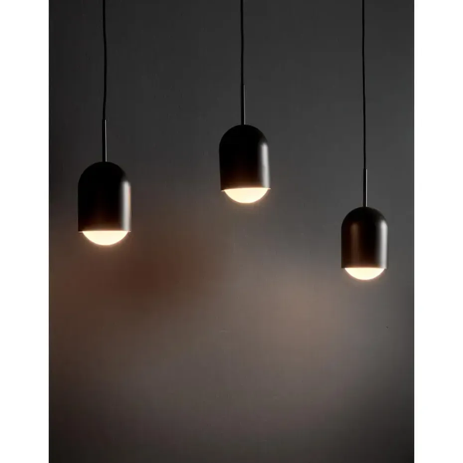 Hanglamp Beanie 3-Lichts Zwart