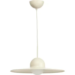 Hanglamp Beanie Off-white ø 45x120 cm