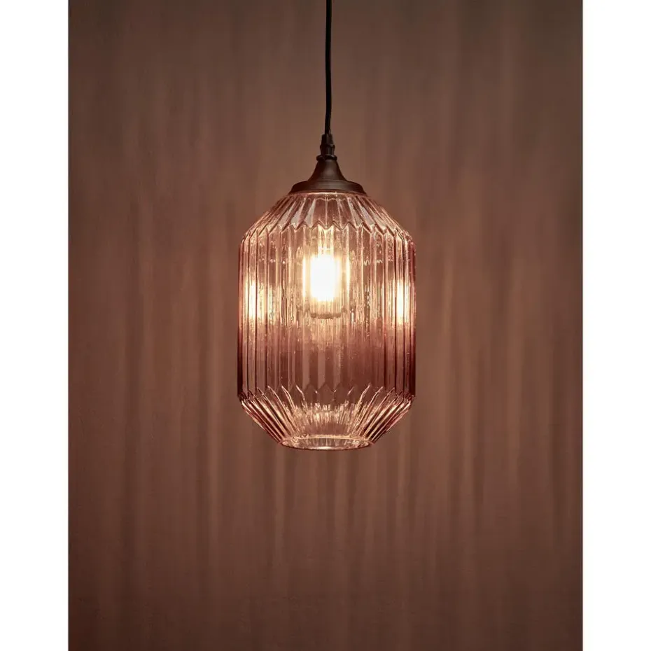 Hanglamp Pane Licht Bruin