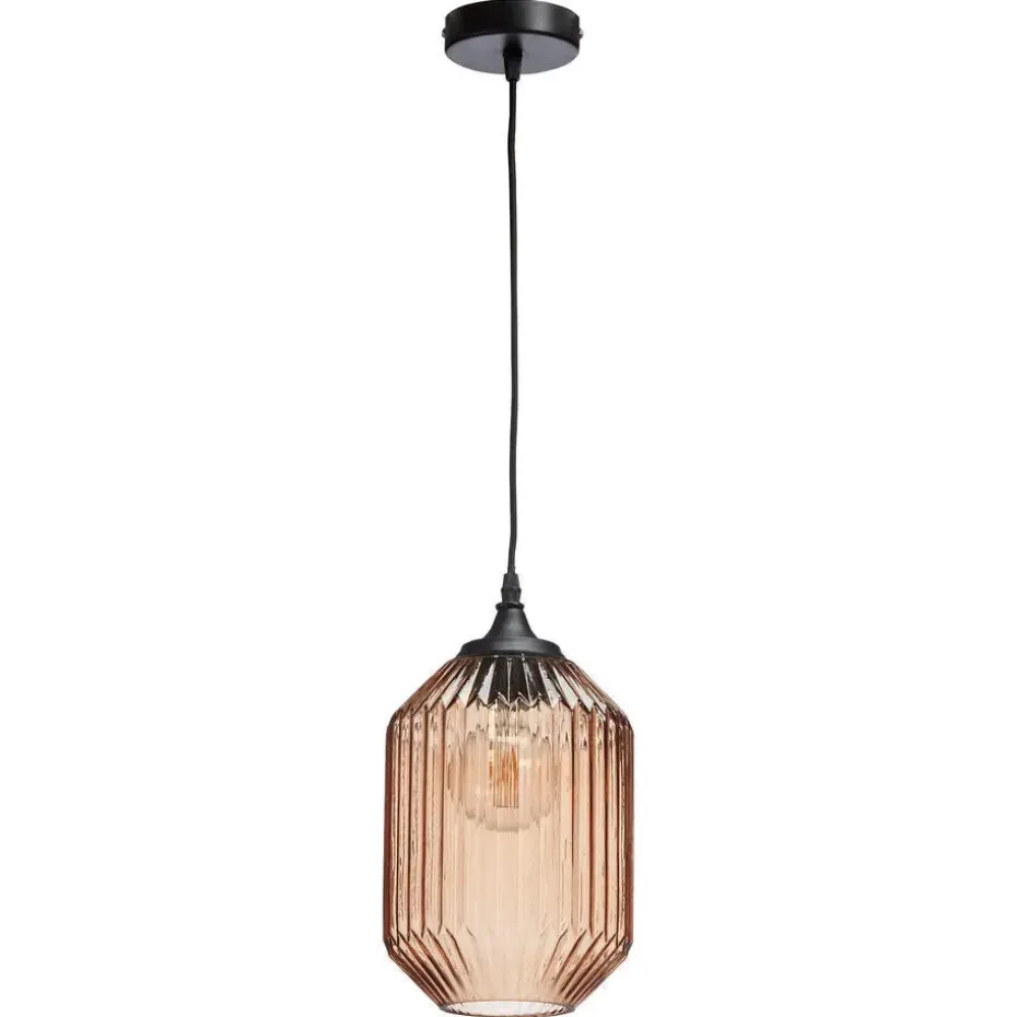 Hanglamp Pane Licht Bruin