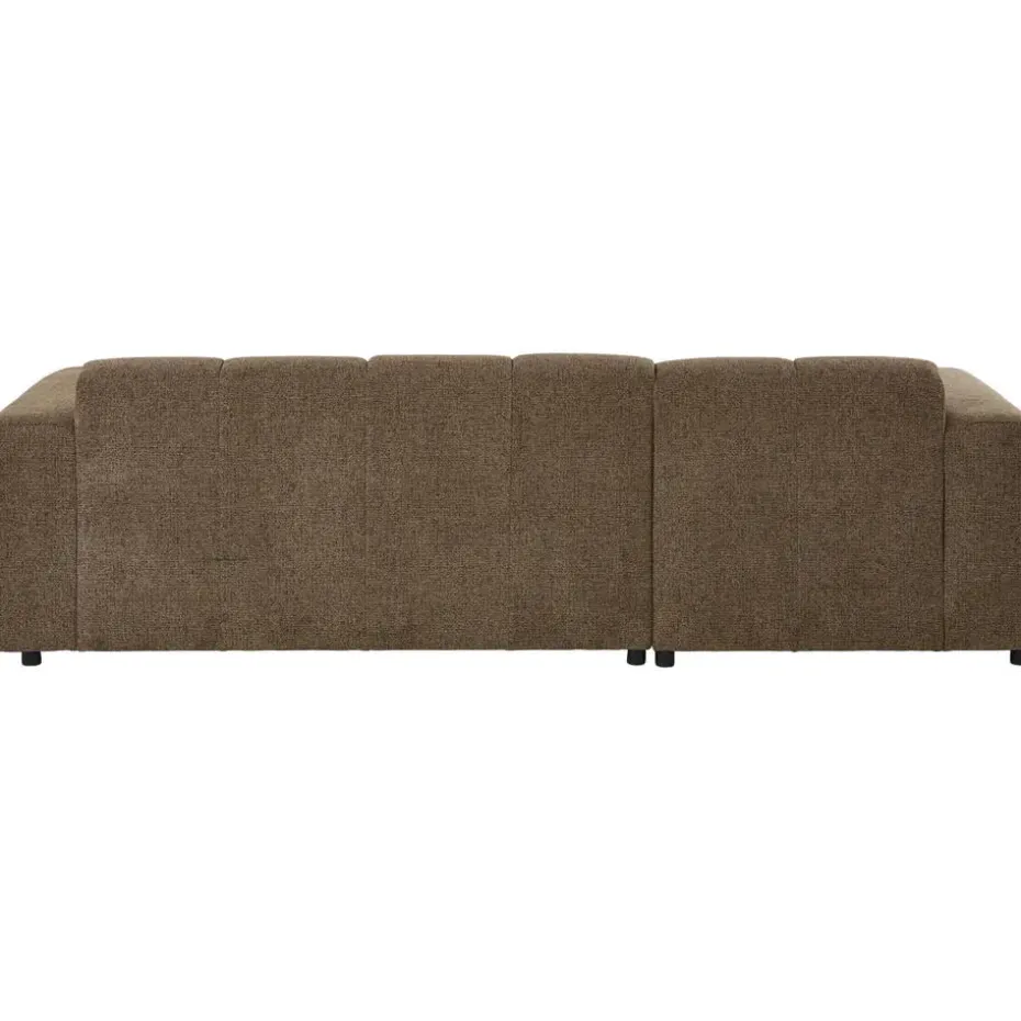 Hoekbank Carino Links Bruin
