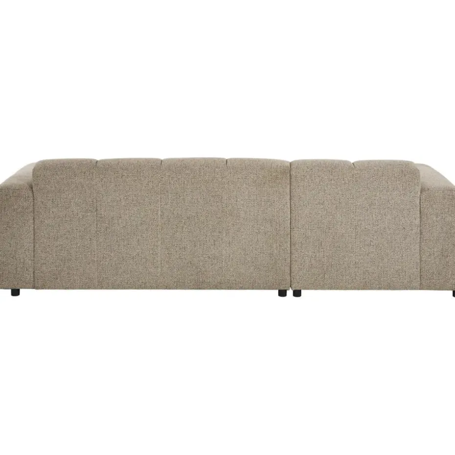 Hoekbank Carino Links Taupe