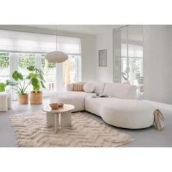 Hoekbank Rozzano Rechts Beige