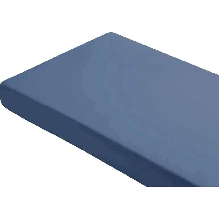 Hoeslaken Jersey Blauw