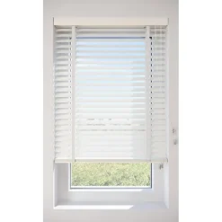 Houtlook Jaloezie Floris Wit 50mm