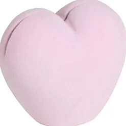 Kaarthouder Hartje Velvet Roze