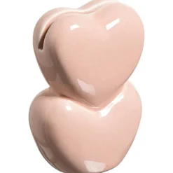 Kaarthouder Hartjes Roze