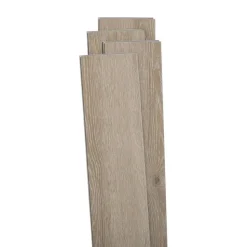 Klik PVC Coburn Taupe Eiken Visgraat Met Geïntegreerde Ondervloer