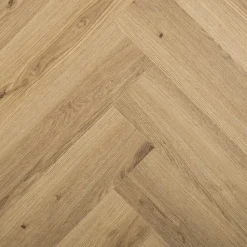 Klik PVC Lisbon Naturel Eiken Visgraat Met Geïntegreerde Ondervloer