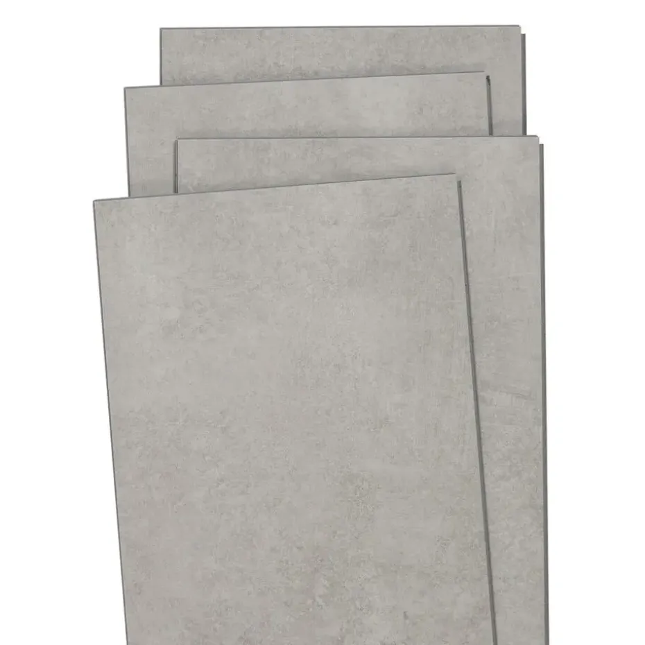 Klik PVC Plaza Grijs Tegel