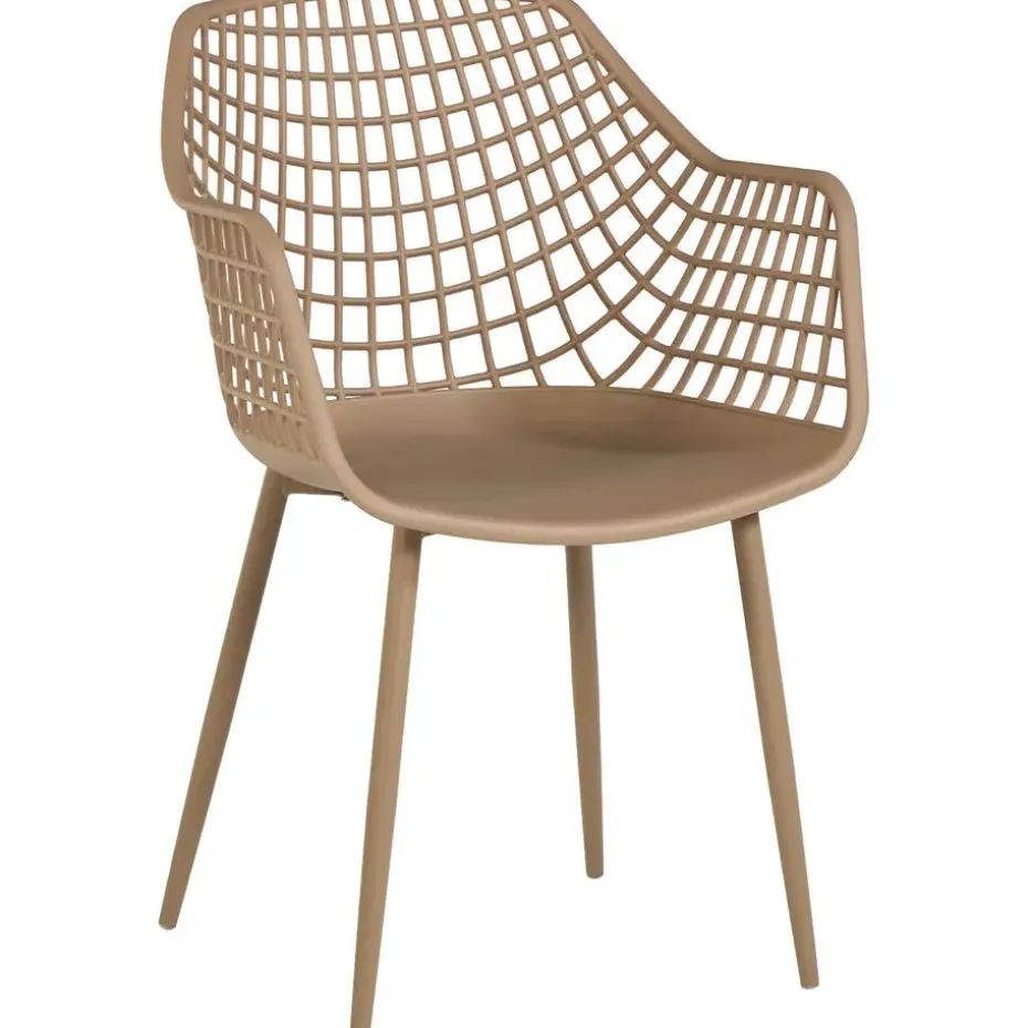 Kuipstoel Webbing Taupe