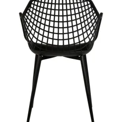 Kuipstoel Webbing Zwart
