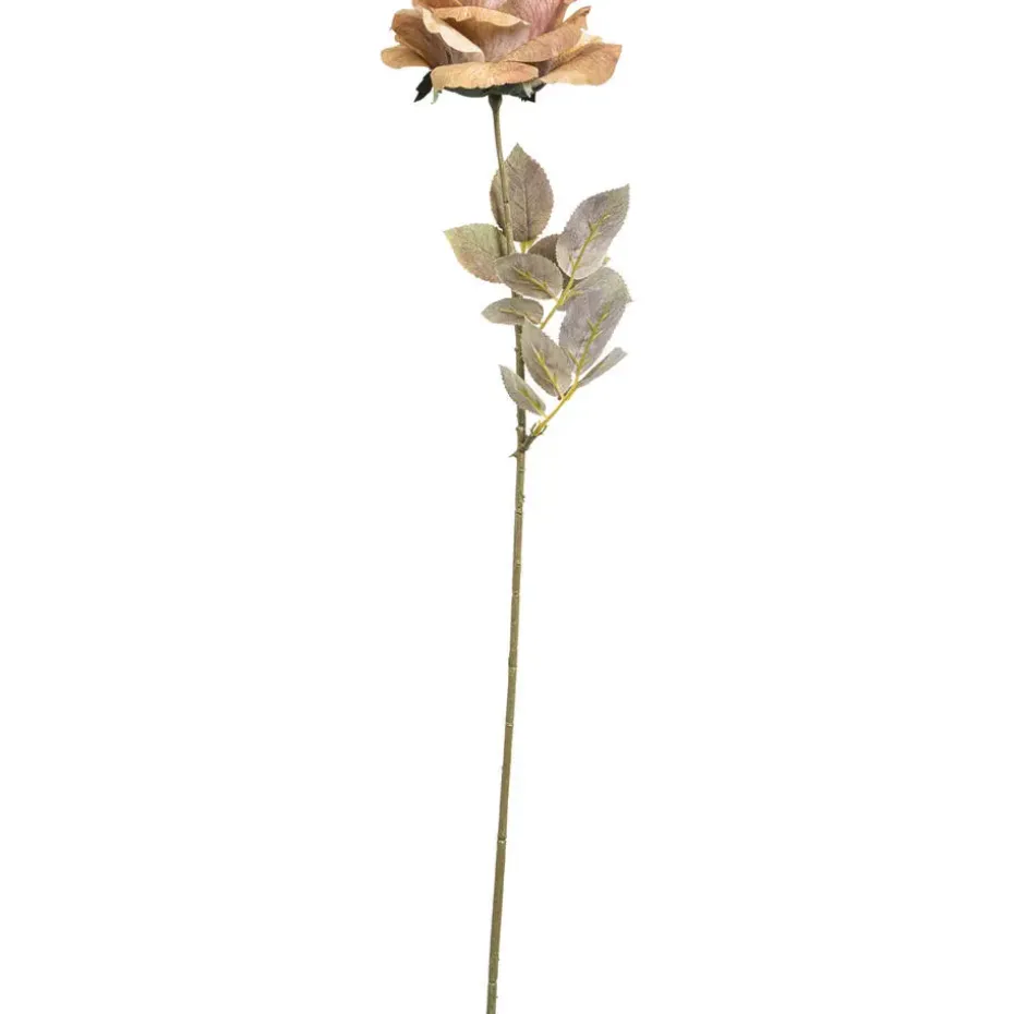 Kunstbloem Roos Mauve