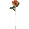 Kunstbloem Roos Terra