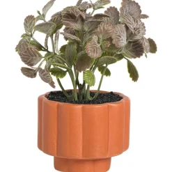 Kunstplant In Pot Frangy Rood