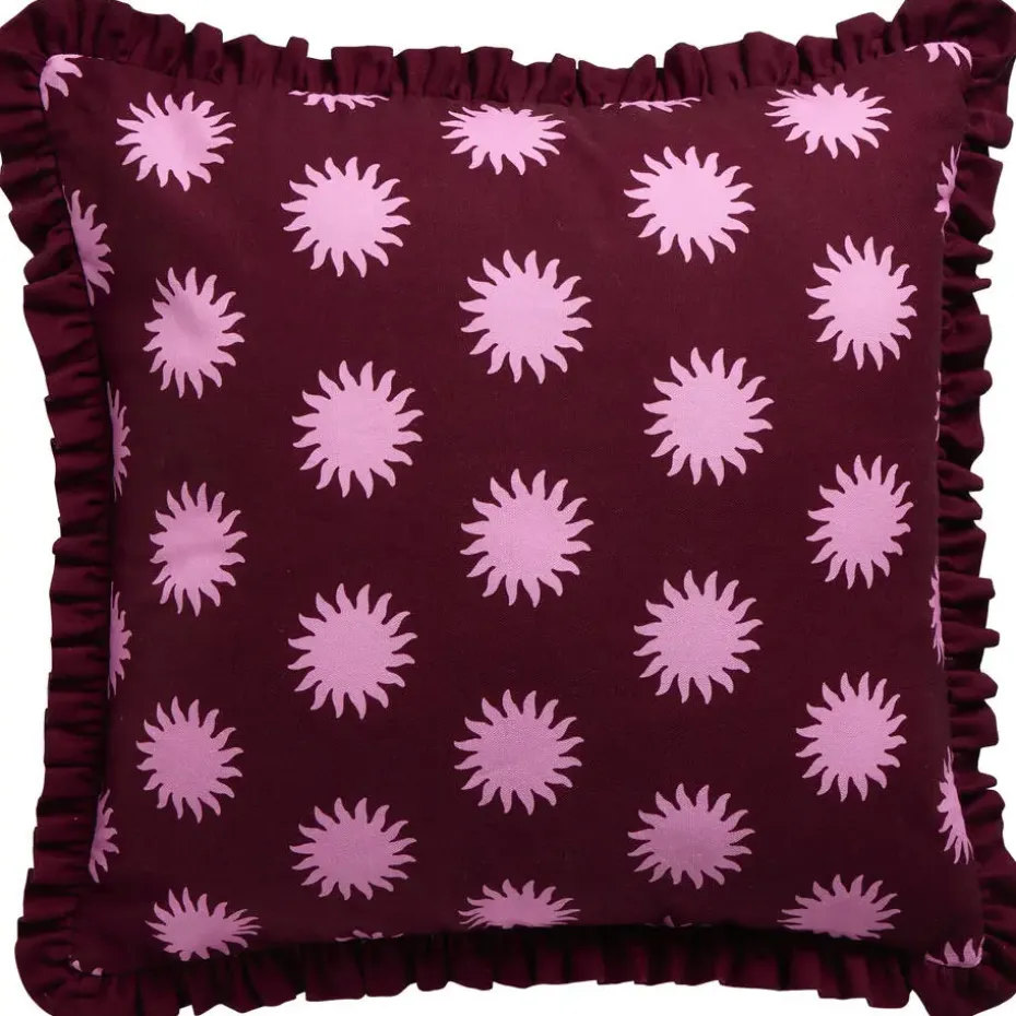 Kussen Amato Bordeaux 45x45 cm