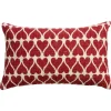 Kussen Bondy Hart Rood 30x50 cm
