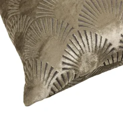 Kussen Fan Taupe 45x45 cm