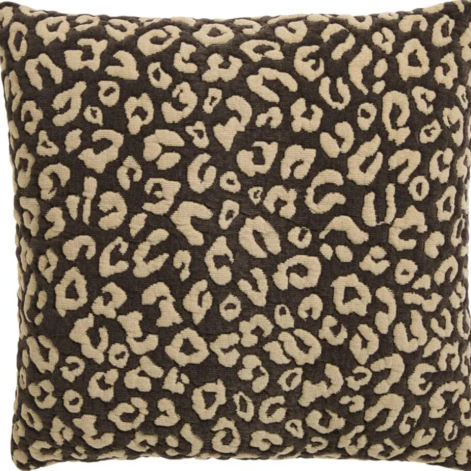 Kussen Jelsi Panter Zwart 45x45 cm