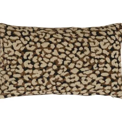 Kussen Luipaard Taupe 30x50 cm