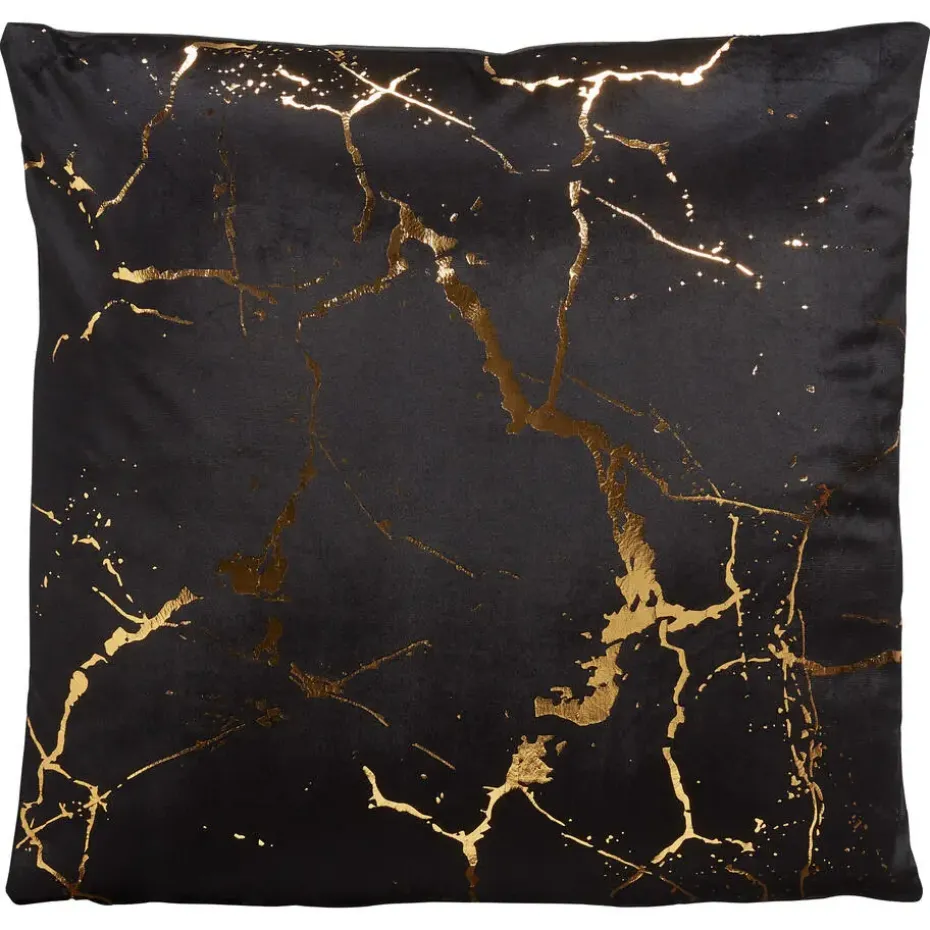 Kussen Marmer Zwart 45x45 cm