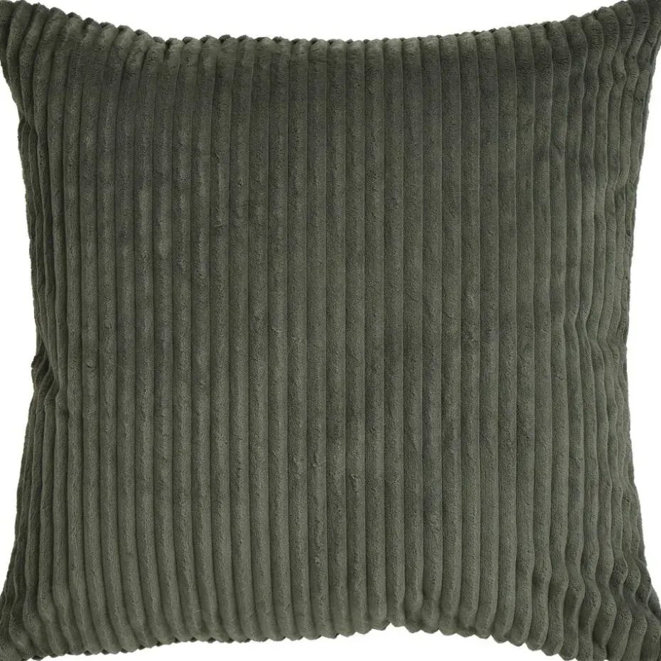 Kussen Rib Groen 45x45 cm