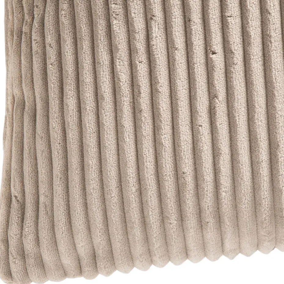Kussen Ribb Taupe 60x60 cm