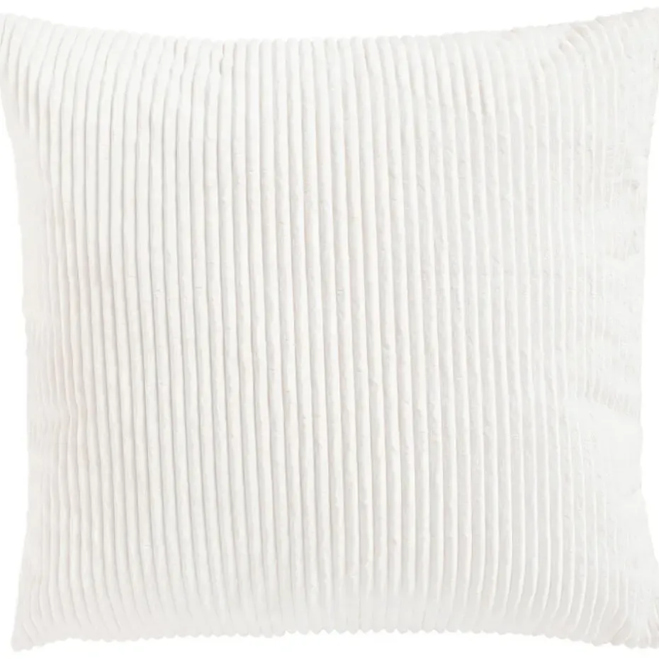 Kussen Ribb Wit 60x60 cm