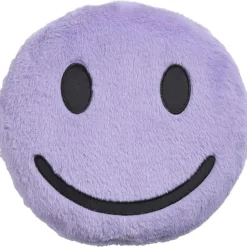 Kussen Smiley Paars Ø35 cm ø 35 cm