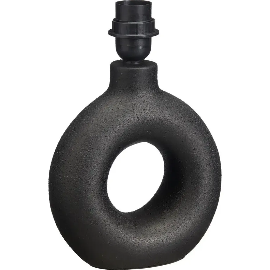Lampvoet Cirkel Zwart
