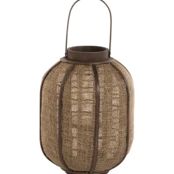 Lantaarn Deruta Bruin - 30cm