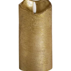 LED Kaars Beige - 7,5x15 cm