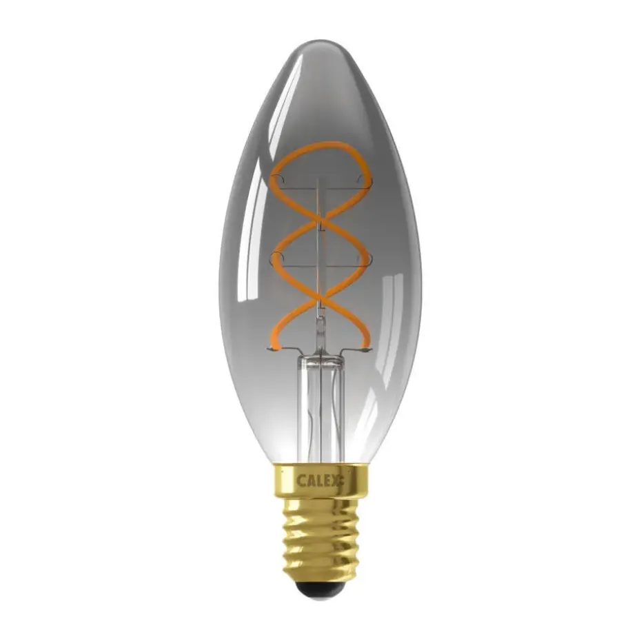 Led Kaars Flex 4W E14 Titanium