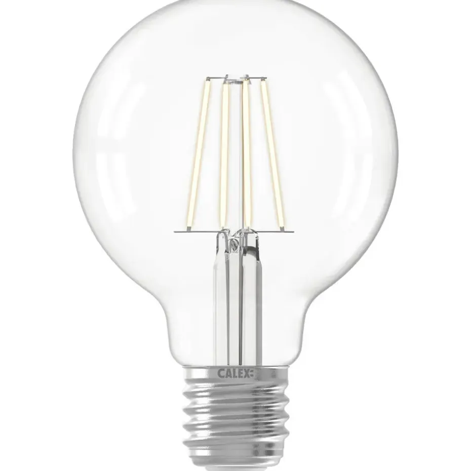 Led lamp 80 mm E27 4,5W Dimbaar