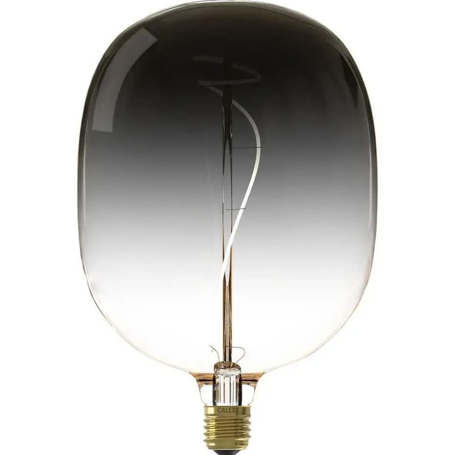Led Xxl Globe 18x27cm Grijs