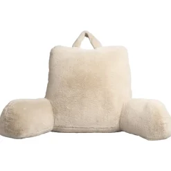 Leunkussen Fur Taupe - 45x70 Cm