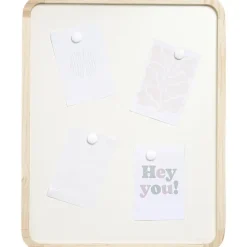 Memobord Vendal Wit/Naturel 40x50 cm